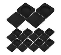GRADENEVE 10pcs Chinese Ink Stone Set for Calligraphy Practice and Painting, Portable Lightweight Plastic Ink Dish Tray with Antique Design, Suitable for Classroom Use by Students