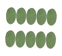 GRADENEVE 10pcs Cloth Nest Mats for Pigeon Breeding Pads Thick Protective Cushion Pads for Pet Bird Nest Accessories Reusable Environmental-friendly Bedding Black and Random Random Color