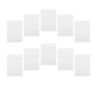 GRADENEVE 10pcs English Handwriting Notebooks with Primary Writing Paper, Center Dash Line, Dotted Lined Paper, Sturdy Smooth Surface, for Creative Writing Tasks and Homework