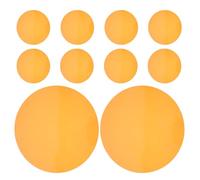 GRADENEVE 10pcs Orange Color Gels for Lighting Quick Color Upgrade Pet Round Sheets Effortless Application Flicker Reducing Filters for Multiple Scenes and Living Rooms