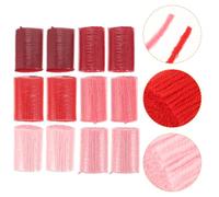 GRADENEVE 12Pcs Acrylic Fiber DIY Carpet Yarn Precut Latch Hook Yarn for Blankets Cushions Pillows Soft for Rug Making and Crochet Craft Projects