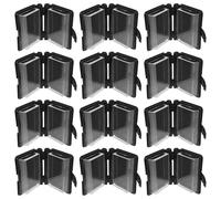 GRADENEVE 12pcs Book Shape Candy Storage Boxes with Flip Lid Creative Wedding Favor Containers for Treats Graduation Halloween Tea Parties in Black