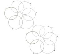 GRADENEVE 12pcs Stainless Steel Acoustic Guitar Strings with Enhanced Tuning Stability and Bright Sound for Home Practicing and Onstage Playing Suitable for Beginners and Advanced Users
