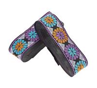 GRADENEVE 2 Rolls Ethnic Style Jacquard Ribbon Polyester Silk Trim Embroidery Sewing Crafting DIY Clothing Decoration