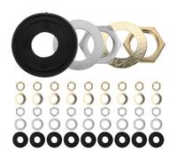 GRADENEVE 20 Sets Wall Clock Parts Clock Mechanism Hardware Part Metal Rubber Precision Design Antiaging Properties Repair and Assembly by DIY Enthusiasts