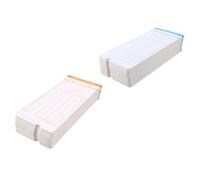 GRADENEVE 200 Sheets Attendance Paper Cards for Office Clock Machines Monthly Clocking Cards for Employee Payroll Recording Compatible with Various Recorders Non-slip Font Portable