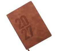 GRADENEVE 2027 Daily Task Planner Notebook 365 Daily Pages Lightweight Paper English Schedule Notebook Office and Home Use No Paper Fraying