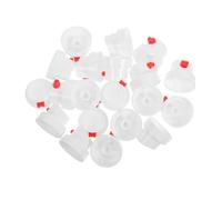 GRADENEVE 20pcs Aerosol Can Nozzle Spray Paint Fat Spray Can Nozzles Plastic Spray Can Nozzles Spray Can Nozzle Caps Paint Sprayer Caps Graffiti Spray Nozzle Caps Spray Can Tips White or