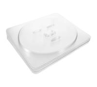 GRADENEVE 20pcs Plastic Face Mask Moulds for DIY Facial Mask Making, Reusable and Washable Pet Trays with Proper Fit for Faces, Safe for Skin Contact, Sturdy and Stable Design for Home