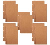 GRADENEVE 20sets Oxford Index Cards Blank Labels for Binder Dividers File Storage Guide Card Page Markers