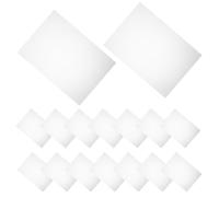 GRADENEVE 24pcs A4 L-Shaped File Jackets with Wear Resistant Edges, Plastic Document Pockets for Paper Preservation, for Meetings and Briefcases