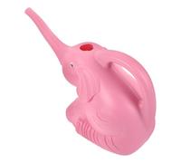 GRADENEVE 2pcs Elephant Watering Can with Long Spout 2l Plastic Watering Pot for Garden and Indoor Plants Not Easy to Fade or Damage