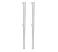 GRADENEVE 2pcs Floor Fan Support Replacement Rods, Iron Material with Robust Build Quality, 28.35x2.56x1.57in Standing Fan Support for Bedrooms and Living Rooms, Prevents Accidental Tipping