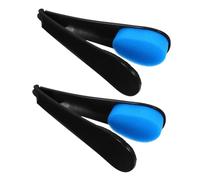GRADENEVE 2pcs Foldable Back Lotion Applicator with Integrated Design for Easy Self-Application of Sunscreen and Shower Gel on Back, Legs and Feet, Plastic and Sponge Material, for Seniors
