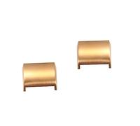 GRADENEVE 2PCS Metal Watch Band Connector Durable Accessory for Easy to Install Linker for Watch Bands Stylish Gold Design Compatible Connecting Tool