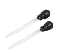 GRADENEVE 2pcs Ml Aquarium Manual Fish Tank Cleaner Pipette High Transparency and Tpr Material Practical Aquarium Cleaning Tool for Efficient Waste Removal