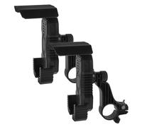GRADENEVE 2pcs Motorcycle Phone Mount Bike Phone Holder Overhead Camera Mount and Shockproof for Bike Handlebar Electric Scooter and Car Navigation