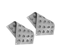 GRADENEVE 2pcs Pebble Moulds Silicone Baking Utensils with 28 Cavity Rock Shaped Baking Mold, Non-Stick and Dishwasher Friendly Silicone Soap Molds for Festive Displays and Kitchen Use