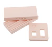 GRADENEVE 2pcs Polymer Clay Flower Pot Moulds with Shaping Tools Set, Mini Beige Clay Modeling Accessories for DIY Jewelry Crafts and Bead Making