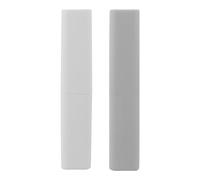 GRADENEVE 2pcs Portable Travel Toothbrush Case Toothbrush Holder Box for Travel Essentials Plastic Container Cover for Hotel Use Random Color