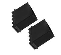 GRADENEVE 2pcs Rubber Ladder Feet Covers Non-Slip Anti-Skid Sturdy Insulation Rubber End Caps for Step Ladder Safety and Stability Accessories