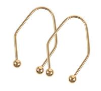 GRADENEVE 2pcs Stainless Steel Facial Dimples Maker for Cheeks, Portable Face Sculpting Tool with Stylish Elegant Design, for Different People to Develop Natural Dimples