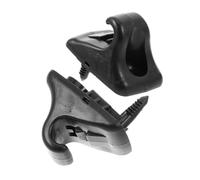GRADENEVE 2pcs Sun Visor Clip Holder Car Visor Retainer Bracket Support Clip Replacement