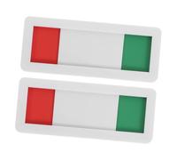 GRADENEVE 2pcs Vacant Engaged Door Sign Slide Indicator Black Acrylic Self Adhesive Privacy Sign for Office Sliding Doors Suitable for Restroom and Clinics