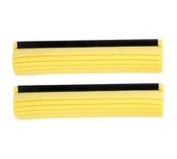 GRADENEVE 2pcs Washable Microfiber Mops Heads Replacement Sponge Mop Head for Floor Cleaning Cotton Pva Suitable for Wood Tile Bathtub