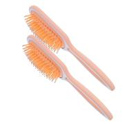 GRADENEVE 2pcs Women's Hair Brush Set Paddle Brush Hair Massage Comb Detangler Styling