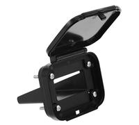 GRADENEVE 2Set Quick Disconnect Mount Plug Mounting Panel with Dust Cover Flush Recessed Base Bracket for Battery Connectors Fit for Energy Storage Trailers and Various Devices