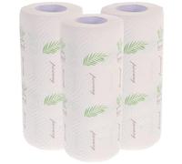 GRADENEVE 3 Rolls of Kitchen Cleaning Wipes Made from Pulp with Adorable Printed Designs, Easy to Tear and Reliable Cleaning Effect, for Household Kitchen Use