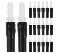 GRADENEVE 30pcs Aquarium Air Pump Tubing Connectors for Fish Tank Airline and Plastic Material with Anti-burst Design Compatible for Home Fish Tanks