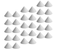 GRADENEVE 30pcs Pottery Kiln Support Nails Made of Aluminium Oxide, Refractory and Practical Clay Studs for Stove Insulation and Clay Firing, Essential Kiln Tools for Pottery and Ceramic