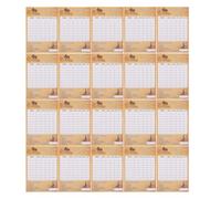 GRADENEVE 30pcs Wine Tasting Scoring Cards with Guide for Amateurs and Professionals Wine Evaluation Sheets for Blind Tasting Events Party Supplies for Efficient Feedback Collection