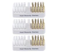GRADENEVE 3Pcs Copper Wire Nail Drill Bit Cleaning Brush for Manicure Tools Nail Art Cleaner for Salon Home and Professional Use Easy Dust Removal and Maintenance