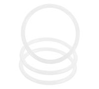 GRADENEVE 3pcs Crystal Singing Bowl Rubber O-rings Cushion Bases for Sound Bowls Yoga Meditation and Buddhist Rituals with Smooth Protective Design