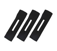 GRADENEVE 3pcs Iron Wire Hair Bun Maker Headbands for Women, Elegant and Lovely Hair Styling Accessories Designed for Creating Bun Hairstyles and French Twist, Black