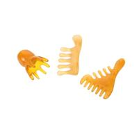 GRADENEVE 3pcs Resin Gua Sha Tool Face Neck Manual Meridian Tool Octopus Shape Ergonomic Handheld Scalp Massager Multifunction Portable for Everyday Wellness on The Go