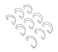 GRADENEVE 40Pcs Steel Wire Cage Door Hooks for Quail and Bird Cages Hanging Clips for Household Use Space-Saving and Convenient