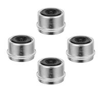 GRADENEVE 4pcs Boat Trailer Axle Caps Rubber and Metal Hub Grease Covers 2.72 Inch Complete Protection Coverage with Rubber Plug Efficient Maintenance for Rv and Boat