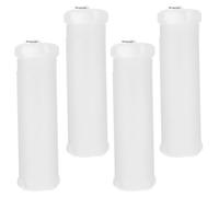 GRADENEVE 4pcs Telescopic Plastic Pencil Container with Protective Segmented Inner Case Clear Retractable Pen Holder for Upright Storage of Drawing Pens Markers and Brushes Portable