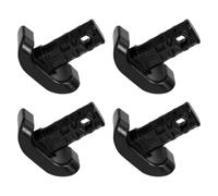 GRADENEVE 4pcs Walker Glide Skis Non-Slip Slider Feet for Seniors Easy Install Floor Protectors for Fold-n-go Able Life Space Saver Walkers Indoor Outdoor Mobility Aid Accessories