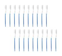 GRADENEVE 50pcs Disposable Travel Toothbrushes Portable Soft Bristle Tooth Brushes Made of Sturdy Pp Material for Family Use, for Travel and Hotel Oral Care