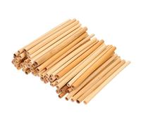 GRADENEVE 50Pcs Natural Reed Bee Tubes for Beekeeping Supplies DIY Honeycomb Nesting Tubes Garden Pollination Safety Inserts for Solitary Bees and Beekeepers