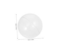GRADENEVE 50pcs Plastic Ocean Balls for Outdoor Playground Beach Party Pool Easy-clean Balls for Active Play and Motor Skill Development