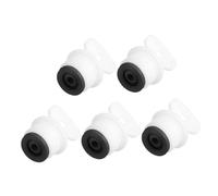 GRADENEVE 5pcs 18mm Rubber Hot Water Bottle Stoppers Replacement Caps with Washer, Anti-Leak Warm Water Bag Lid Plugs for Hot Cold Therapy Use