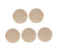 GRADENEVE 5pcs Mini Cross Chips for Crafting Pre-drilled Design for Easy Hanging Decor Portable Wooden Pendant Creative Hollow Modeling for Enthusiasts
