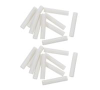 GRADENEVE 60pcs Mechanical Pencil Eraser Refills 5x25mm White Rubber Compound Replacement Sketch Eraser Refills for Mechanical Pencils Precise Erasing Universal Compatibility for School