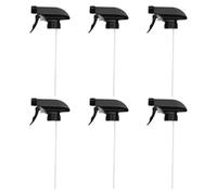 GRADENEVE 6pcs Plastic Trigger Sprayer Head Bottle Sprayer Nozzle for Gardening Plant Spray, Sturdy Spray Bottle Nozzle Suitable for Greenhouse and Outdoor Use